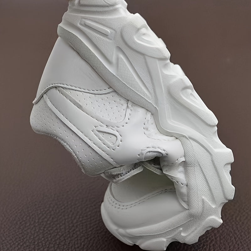 Baby Boys Solid Low Top Sneakers Comfortable Anti-slip Walking Shoes