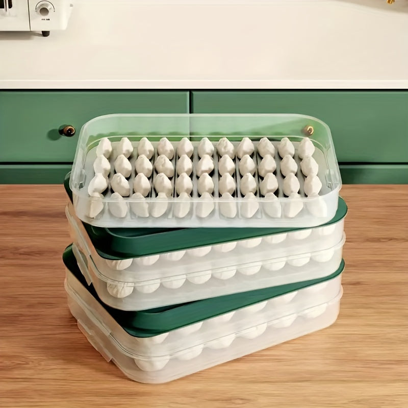 Dumpling Freezer Preservation Storage Box Egg Tray