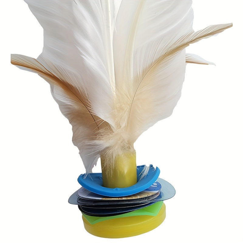 Feather Shuttlecock for Exercise and Competition