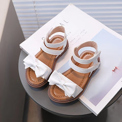 Girls' Bowknot Open Toe Sandals - Lightweight Summer Sandals