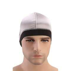 Silk Bottoming Cap Wide Brim Elastic Pirate Cap