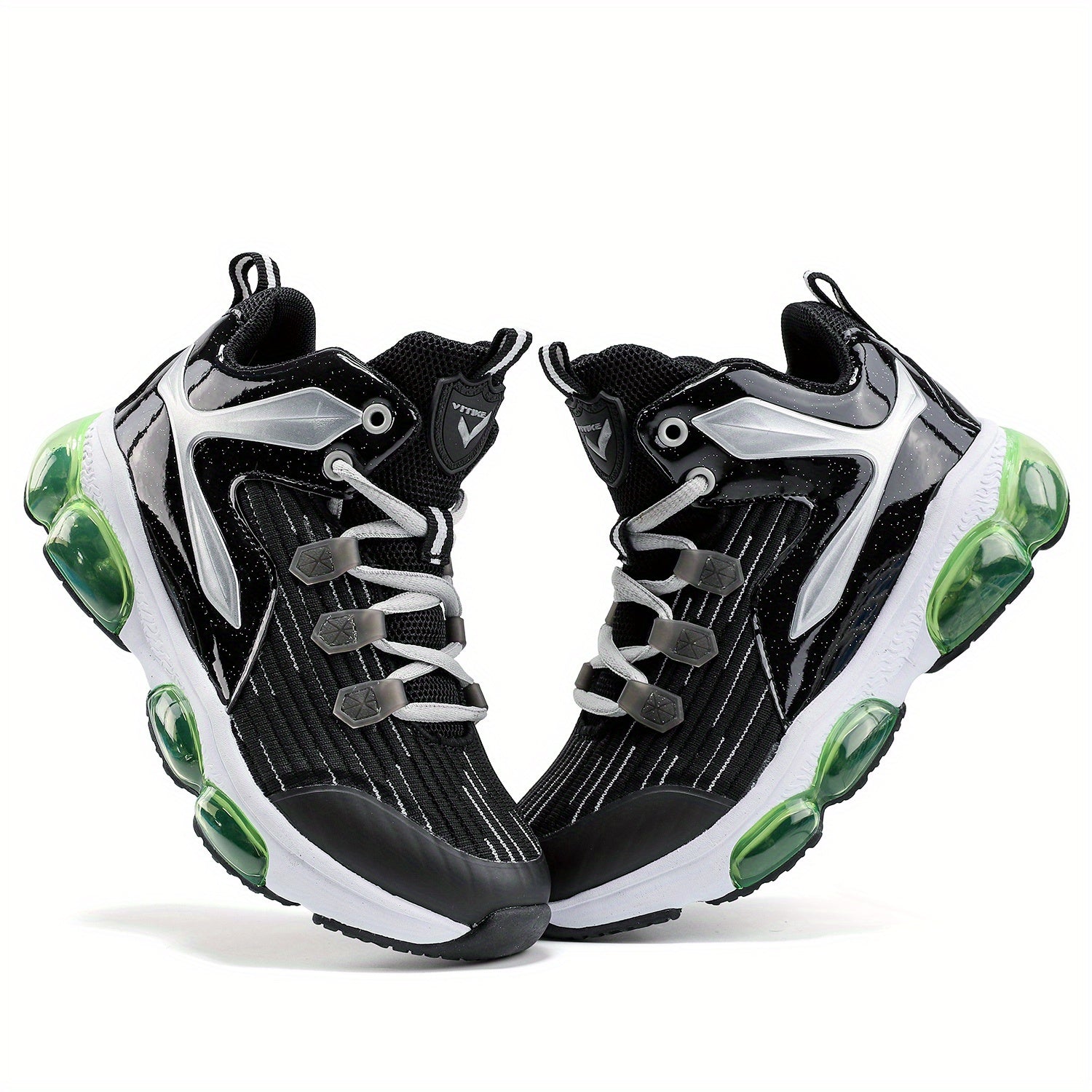 Boys Air Cushion Running Shoes Non Slip Sneakers for Fitness Gym