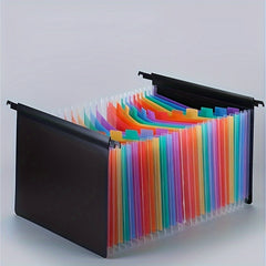Hangable Organ Bag 25 Grids A4 Portable Paper Document Storage
