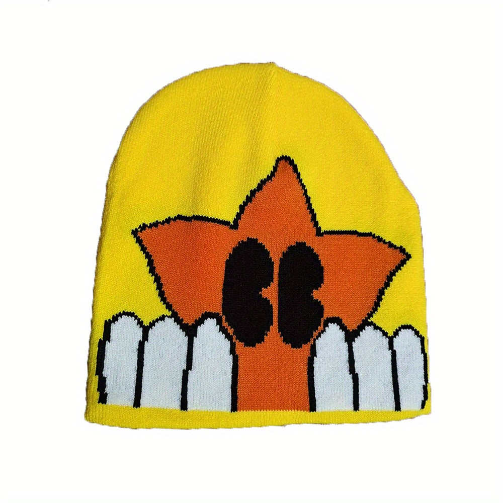 Fashionable Ear Protection Sport Knit Beanie Hat Autumn Winter Warm Ski Cold Hat