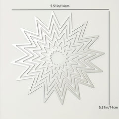 1pc Flower Cutting Die DIY Metal Embossing Scrapbook Die