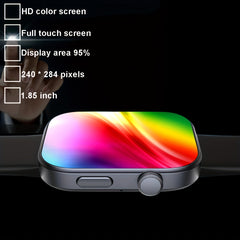 Sports Smartwatch 1.85" HD Display Sync with Mobile