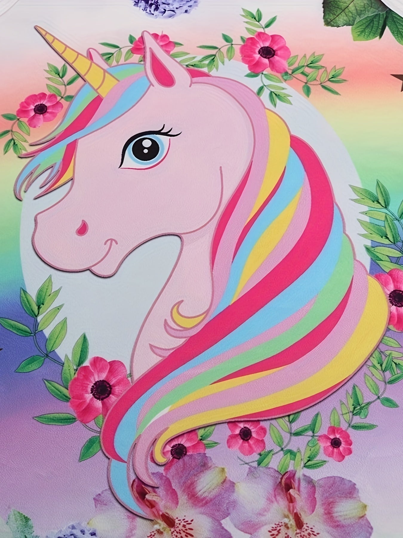 Girls Unicorn Tank Dress Sleeveless Casual Summer Clothing