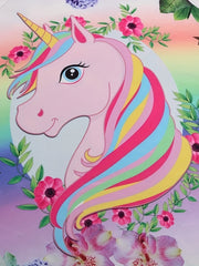 Girls Unicorn Tank Dress Sleeveless Casual Summer Clothing