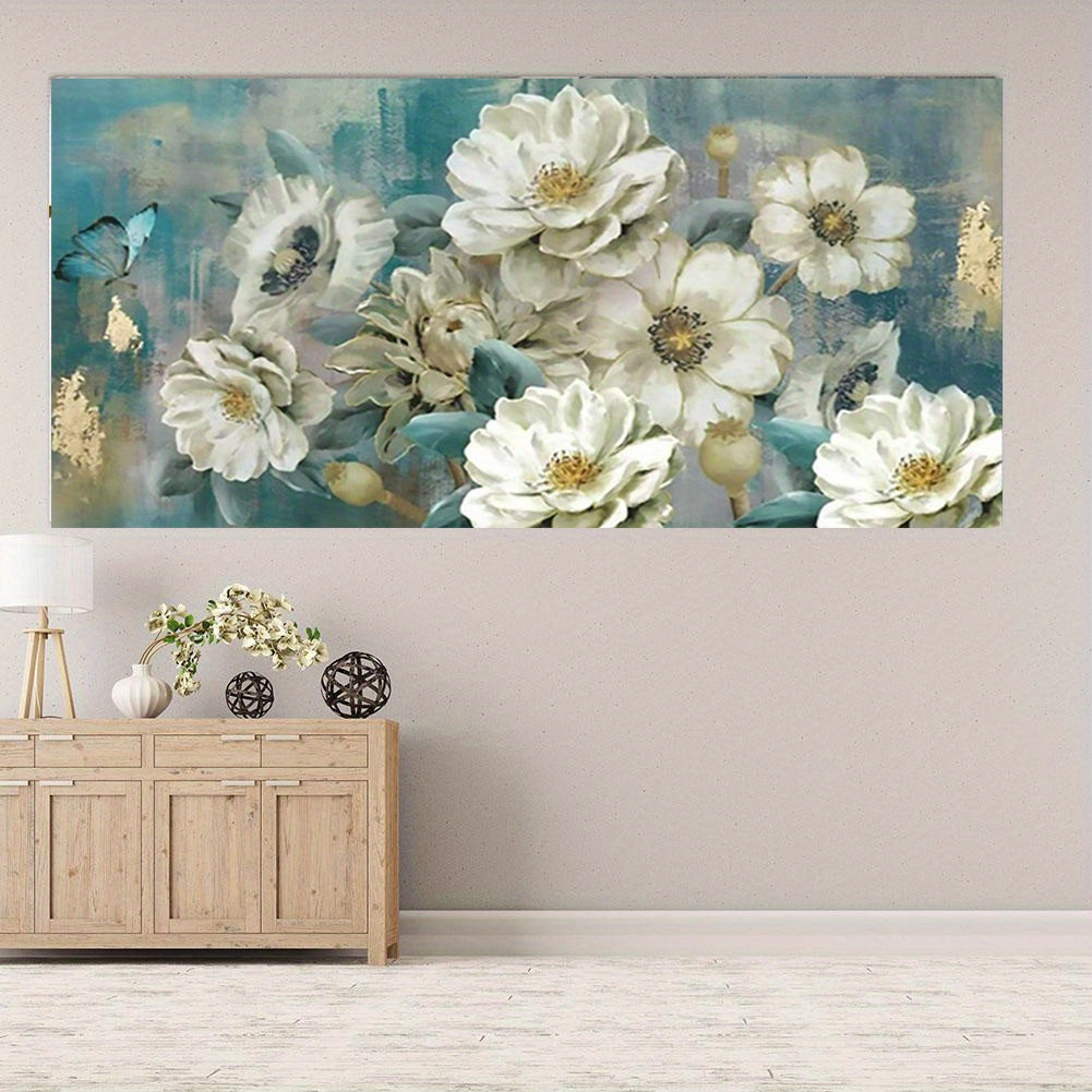Large Flower Pattern Diamond Painting Kit