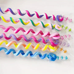 6pcs Colorful Crystal Headbands for Girls