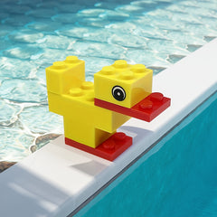 6pcs Small Grain Building Blocks Ducklings Toy Gift Thanksgiving