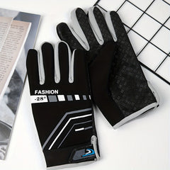 Cycling Sports Gloves Anti Slip Touch Screen Full Finger Autumn Winter Warm