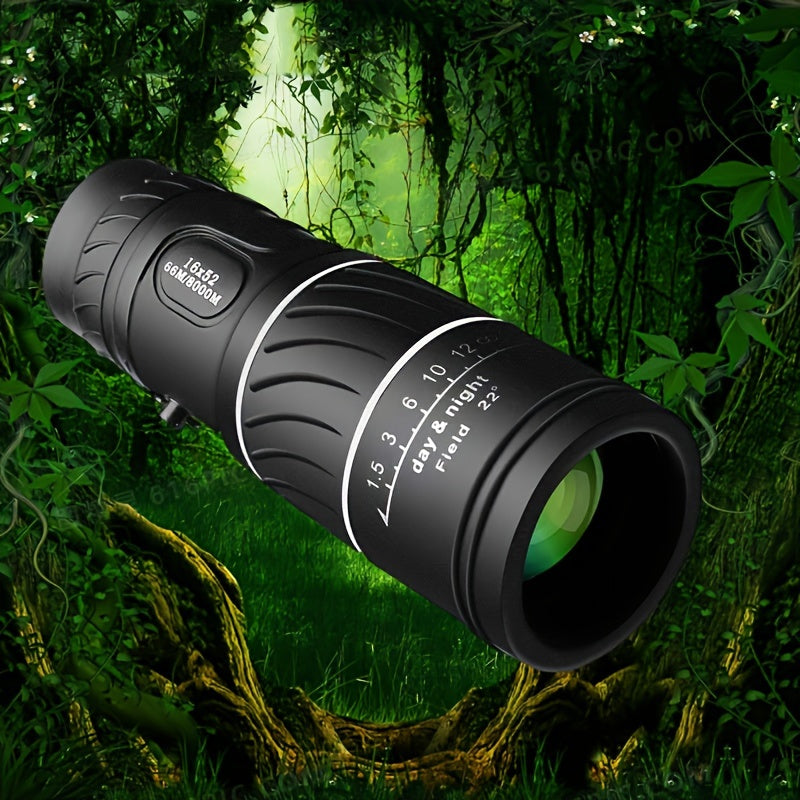 High Definition Monocular Telescope - Compact Portable Birding Travel Gear