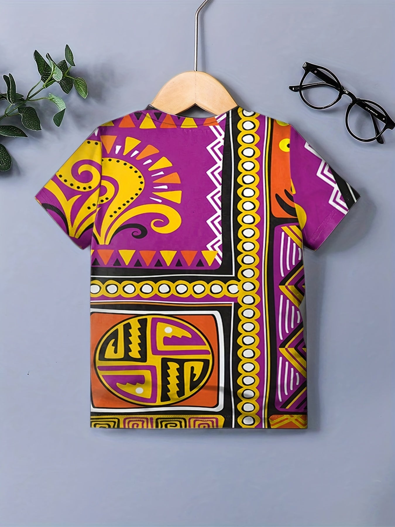 Kid's Graphic T shirt Active Stretch Short Sleeve Tee Summer Outdoor