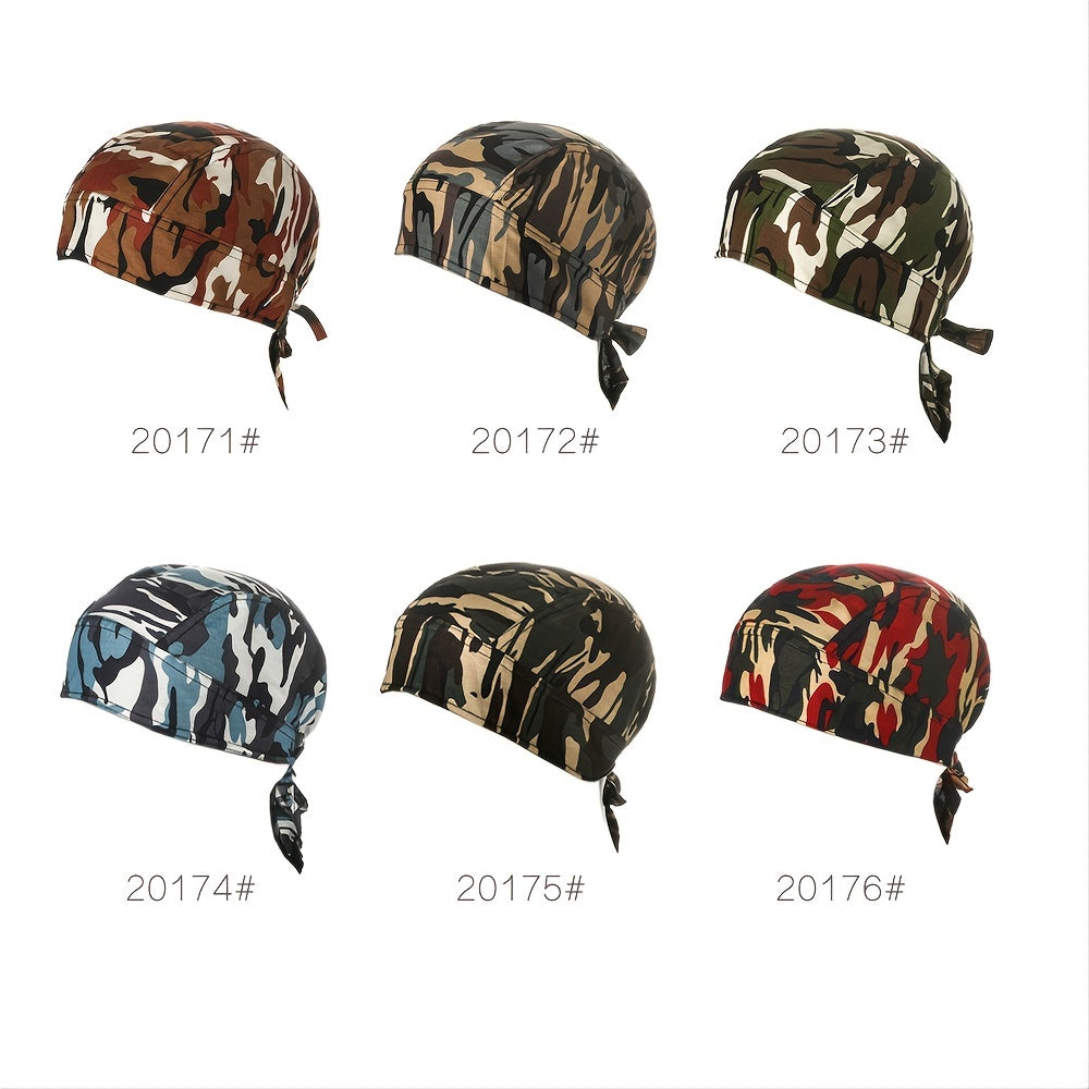 Camouflage Pirate Hat Men's Military Cap