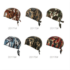Camouflage Pirate Hat Men's Military Cap
