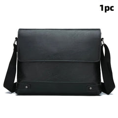 Men's Single Shoulder Bag Business Crossbody A4 Paper Travel Bag