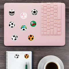 500pcs Soccer Stickers Roll Vinyl Soccer Sports Stickers