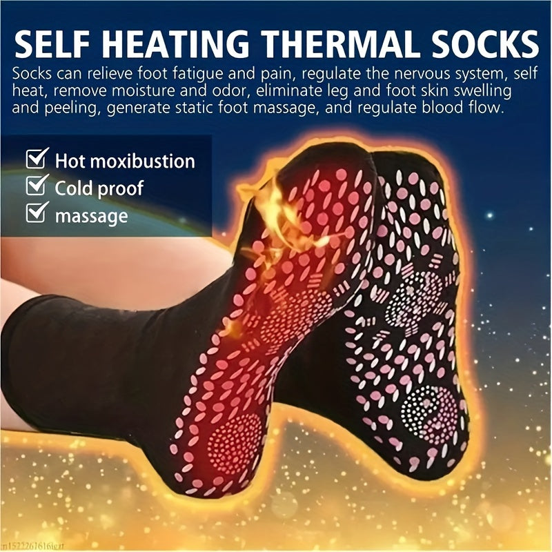Unisex Non-slip Self-heating Warm Socks for Outdoor Activities