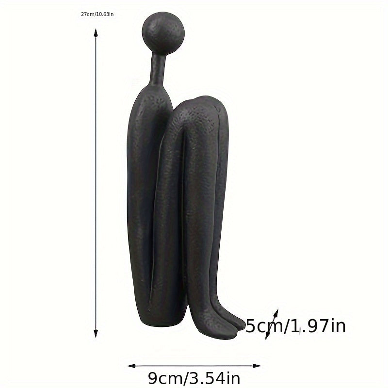 Minimalist Study Bookshelf Abstract Figure Ornaments