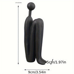 Minimalist Study Bookshelf Abstract Figure Ornaments