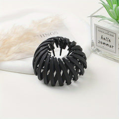 Plain Hair Clips Ponytail Buckle Daily Hair Accessories For Girls