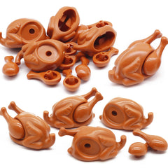 MARUMINE Turkey & Chicken Building Blocks Kit