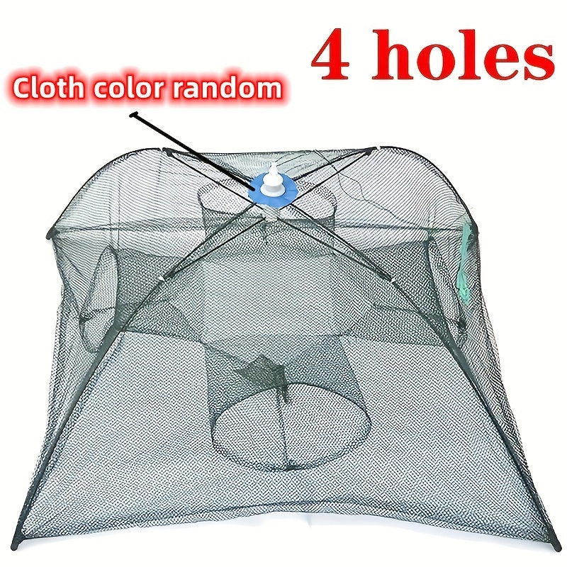 Collapsible Fishing Net for Live Fish and Shrimp