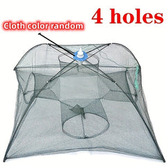 Collapsible Fishing Net for Live Fish and Shrimp