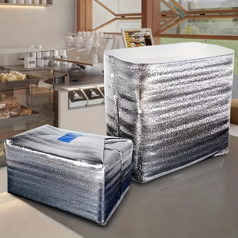 10pcs Waterproof Insulated Bags 34x23x33cm for Hot & Cold Items