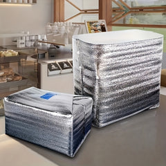 10pcs Waterproof Insulated Bags 34x23x33cm for Hot & Cold Items