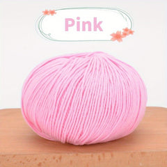 Pure Cotton Yarn For Knitting And Crochet 50g