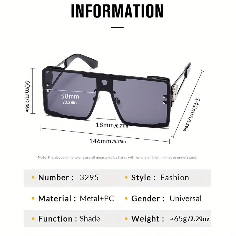 Men's Large Frame Sunglasses UV Protection Driving Glasses