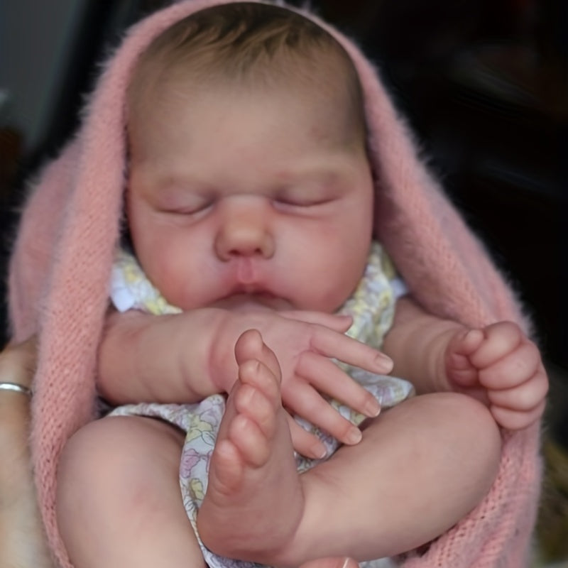 20inch Reborn Baby Newborn Size Doll Willa 3D Painted Skin