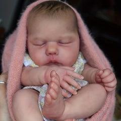 20inch Reborn Baby Newborn Size Doll Willa 3D Painted Skin