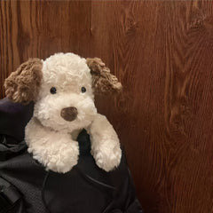 13.78inch Puppy Plush Toy Pillow Soft and Fluffy Room Decoration Birthday Gift