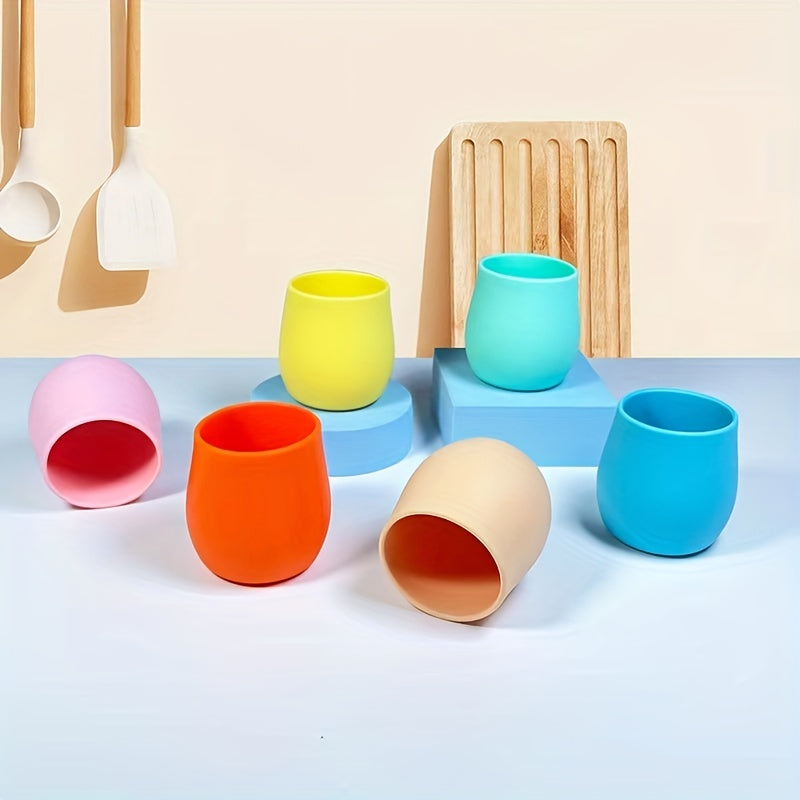 Anti-fall Baby Snack Cup Silicone Water Cup