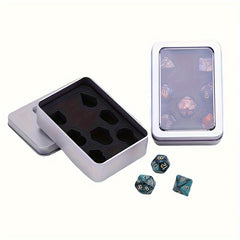 Metal Dice Box for Storing Dices Desktop Game Accessories