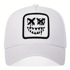 Men's Smiling Face Baseball Cap Outdoor Sun Hat