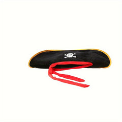 Golden Pirate Captain Hat Skull Pirate Hat