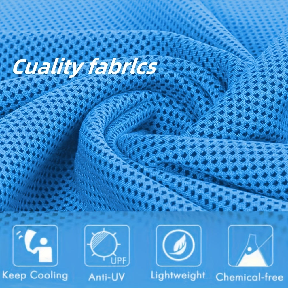 2pcs Cooling Towels Lightweight Quick Drying Towel for Outdoor Yoga Sports