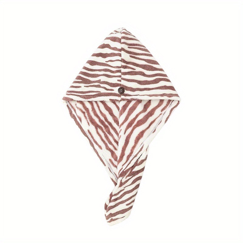 Women's Hair Towel Cap Quick Drying Absorbent Hair Wrap Soft Bathroom Supplies