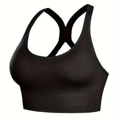 Wireless Sports Bra Push Up Running Workout Lingerie
