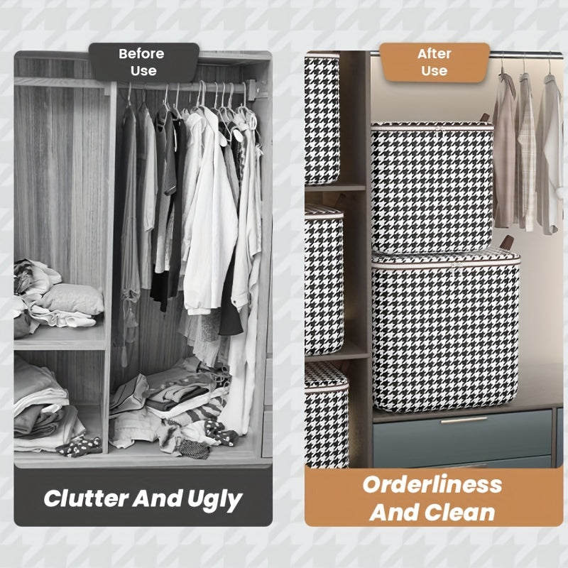 1pc Quilt Storage Box Dustproof & Non woven