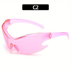 Men's Oversized Sports Sunglasses Y2K Style