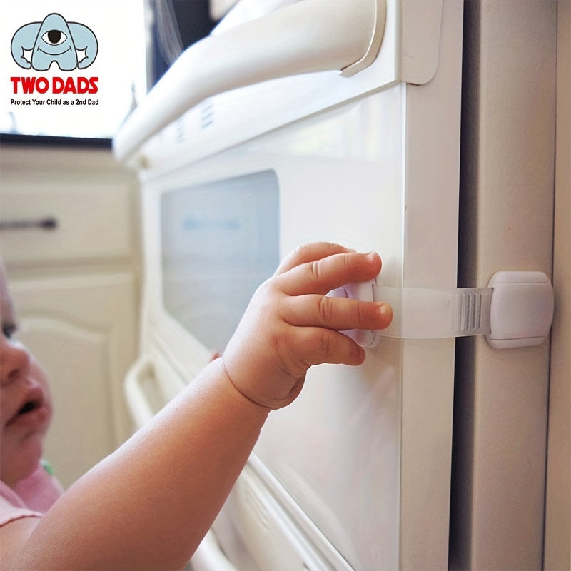 5pcs Child Safety Locks Anti-Clip Refrigerator & Cabinet Protection
