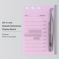 Eyelash Grafting Display Board 1pc