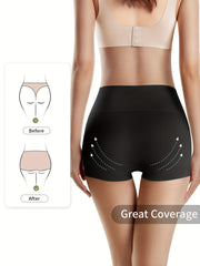 4pcs Letter Print High Waist Panties Women's Lingerie & Underwear