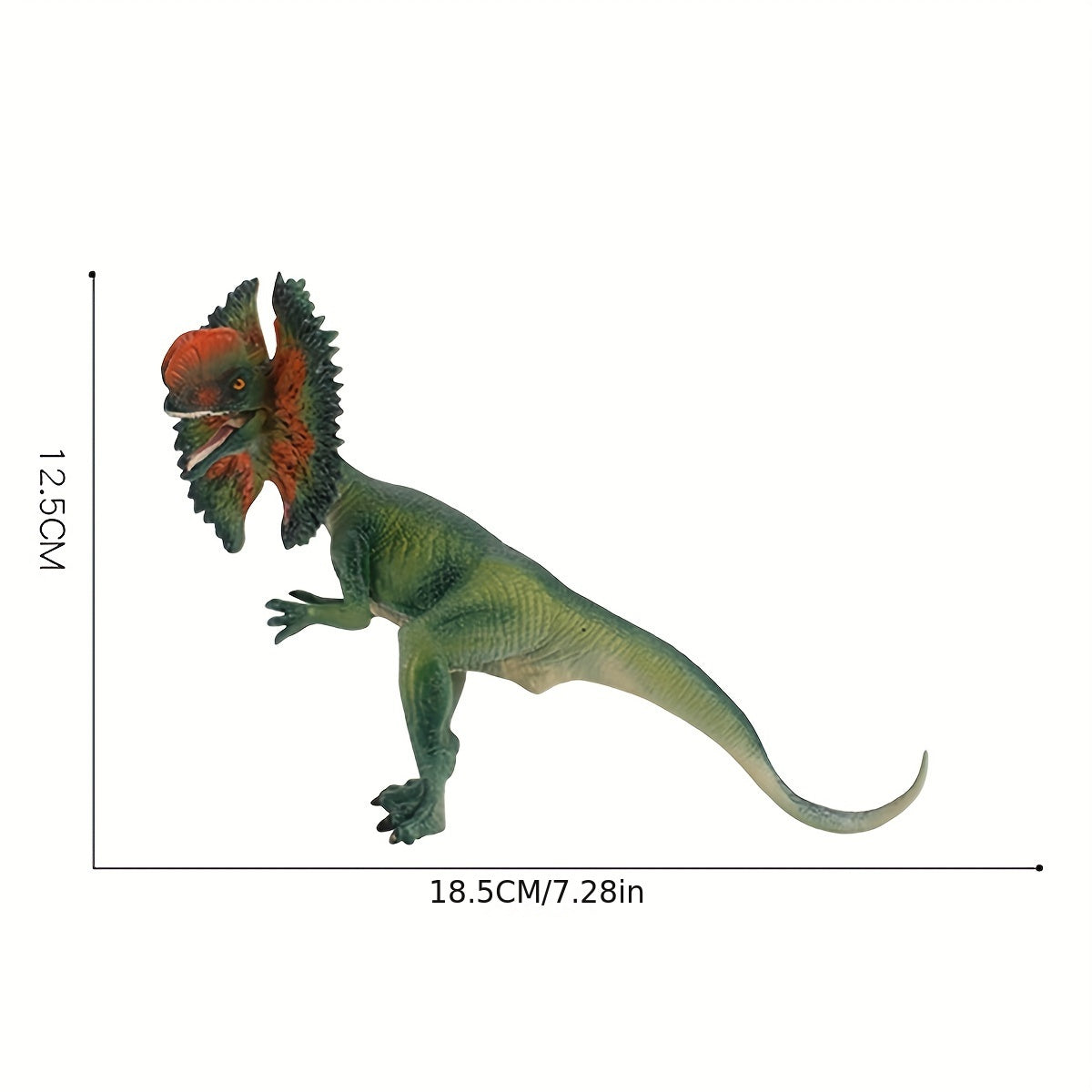 18 Solid Animal Model Double Spine Dragon Toy for Kids