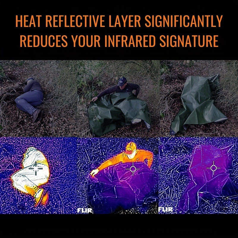 Heavy Survival Blanket Outdoor Camping Insulated Heat Reflective Waterproof